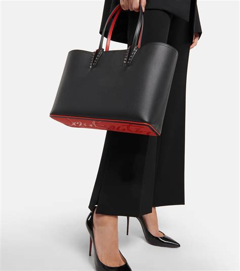 christian louboutin cabata tote bag replica|cabata calfskin leather tote.